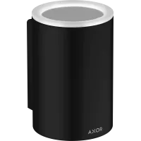 Стаканчик для зубних щіток AXOR UNIVERSAL CIRCULAR 42804670, настінний, чорний