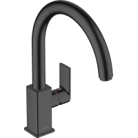 Змішувач для кухні HANSGROHE VERNIS BLEND 71871670, чорний матовий