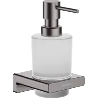 Диспенсер для рідкого мила HANSGROHE ADDSTORIS 41745340, чорний матовий хром