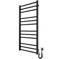 Рушникосушарка електрична MARIO Преміум Класік-I 1100х500/80 TR К, чорний