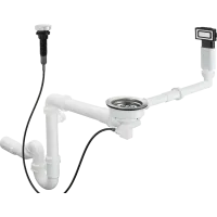 Сифон для мийки HANSGROHE 43931800, нержавіюча сталь