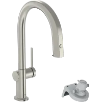 Змішувач для кухонної мийки HANSGROHE AQITTURA M91 76803800, нержавіюча сталь