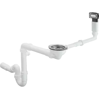 Сифон для мийки HANSGROHE 43921800, нержавіюча сталь