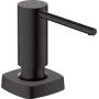 Диспенсер для рідкого мила HANSGROHE A71 40468670, чорний матовий
