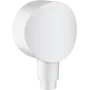 Шлангове під'єднання з клапаном зворотного потоку HANSGROHE FIXFIT 26453700, білий матовий