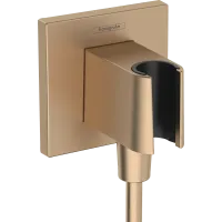 Шлангове під'єднання HANSGROHE FIXFIT E 26889140, бронза