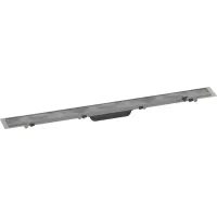 Решітка душового трапа під плитку HANSGROHE RAINDRAIN ROCK 56031000, нержавіюча сталь