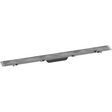 Решітка душового трапа під плитку HANSGROHE RAINDRAIN ROCK 56031000, нержавіюча сталь