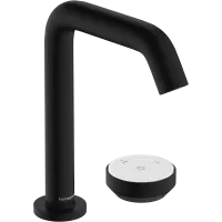 Змішувач для раковини з донним клапаном HANSGROHE TECTURIS S 73353670, чорний матовий
