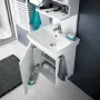 Тумба з умивальником GEBERIT SELNOVA SQUARE 502.750.00.1 350x900, білий