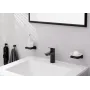 Змішувач для умивальника HANSGROHE LOGIS 71107670, чорний матовий