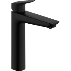 Змішувач для умивальника HANSGROHE LOGIS 71091670, чорний матовий