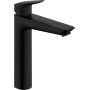 Змішувач для умивальника HANSGROHE LOGIS 71091670, чорний матовий