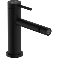 Змішувач для біде з донним клапаном HANSGROHE TECTURIS S 73201670, чорний матовий