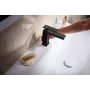 Змішувач для умивальника HANSGROHE TECTURIS 73010670, чорний матовий