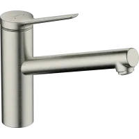 Змішувач для кухонної мийки HANSGROHE ZESIS M33 74802800, нержавіюча сталь