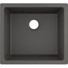 Мийка для кухні HANSGROHE S51 43431290, сірий матовий