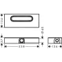 Прихована частина для каналів HANSGROHE UBOX UNIVERSAL 1000180