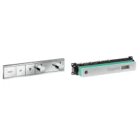 Термостат прихованого монтажу 2 функції із прихованою частиною HANSGROHE RAINSELECT 15380000+15310180