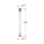 Шланг для душа 125 см GROHE SILVERFLEX 28362001