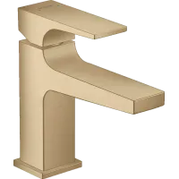 Змішувач для раковини з донним клапаном HANSGROHE METROPOL 32500140, бронза сатин