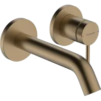 Змішувач для раковини прихованого монтажу HANSGROHE TECTURIS S 73350140, бронза сатин