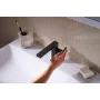 Змішувач для умивальника HANSGROHE TECTURIS 73020670, чорний матовий