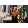 Змішувач для умивальника HANSGROHE TECTURIS 73020670, чорний матовий