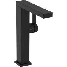 Змішувач для раковини з донним клапаном HANSGROHE TECTURIS E 73060670, чорний матовий