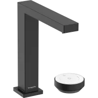 Змішувач для раковини з донним клапаном HANSGROHE TECTURIS E 73053670, чорний матовий