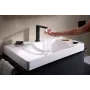 Змішувач для раковини з донним клапаном HANSGROHE TECTURIS E 73053670, чорний матовий
