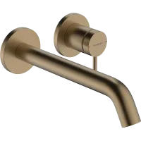 Змішувач для раковини прихованого монтажу HANSGROHE TECTURIS S 73351140, бронза сатин