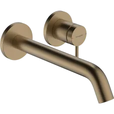 Змішувач для раковини прихованого монтажу HANSGROHE TECTURIS S 73351140, бронза сатин