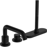 Змішувач на борт ванни HANSGROHE TECTURIS S 73447670, чорний матовий