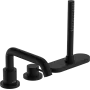 Змішувач на борт ванни HANSGROHE TECTURIS S 73447670, чорний матовий