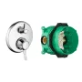 Термостат прихованого монтажу 2 функції із прихованою частиною HANSGROHE SHOWER SELECT DEL 15753000+01800180