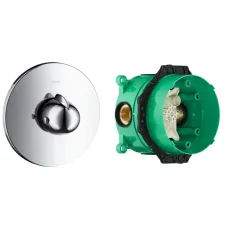 Термостат прихованого монтажу 1 функція із прихованою частиною HANSGROHE SHOWER SELECT DEL 15710000+01800180