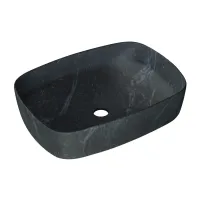 Умивальник VOLLE PIEDRA 1301.005232, 52 см, темний мармур