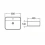 Умивальник IMPRESE I-form с06010603-50, 50.5 см