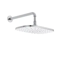 Лійка верхнього душу 300Х200 з кронштейном VOLLE CASCADA 1586.180401, хром