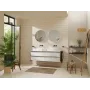 Змішувач для раковини прихованого монтажу HANSGROHE TECTURIS S 73351670, чорний матовий