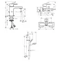 Набір змішувачів 3 в 1 HANSGROHE VERNIS 71561111