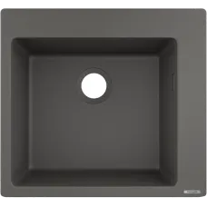 Мийка кухонна HANSGROHE S510-F450 43312290, сірий матовий