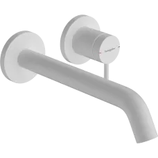 Змішувач для раковини прихованого монтажу HANSGROHE TECTURIS S 73351700, білий матовий