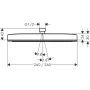 Верхній душ HANSGROHE PULSIFY E 24333000