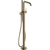 Змішувач для ванни підлоговий HANSGROHE TECTURIS S 73440140, бронза сатин