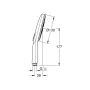 Ручний душ GROHE RAINSHOWER 22127KF0