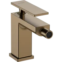 Змішувач для біде з донним клапаном HANSGROHE TECTURIS E 73200140, бронза сатин