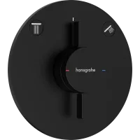 Змішувач прихованого монтажу HANSGROHE SHOWER SELECT S 75418670, чорний матовий