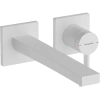 Змішувач для раковини прихованого монтажу HANSGROHE TECTURIS E 73051700, білий матовий